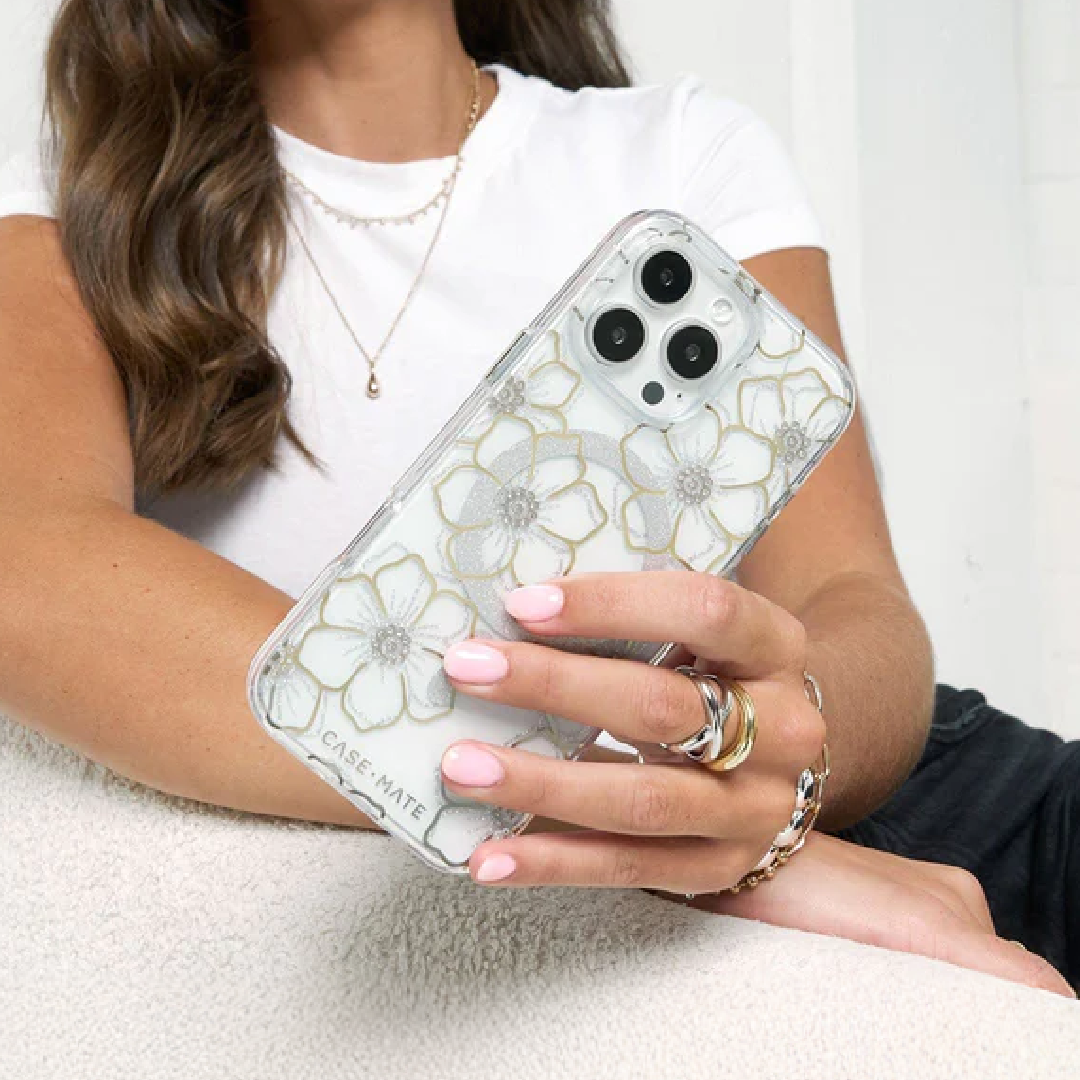 iPhone 17 Casemate Floral Gems with Magsafe