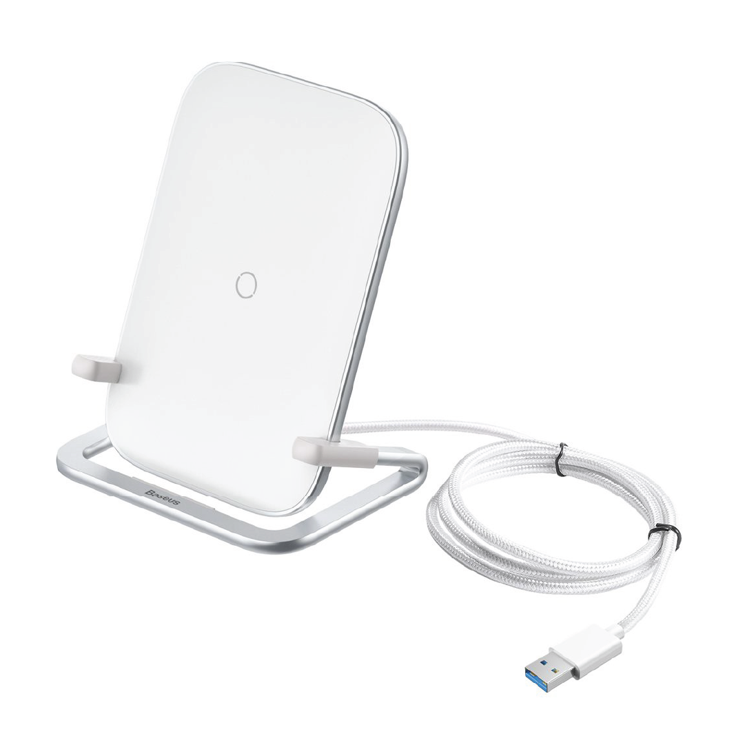 Baseus Rib Horizontal and Vertical Holder Wireless Charging 15W
