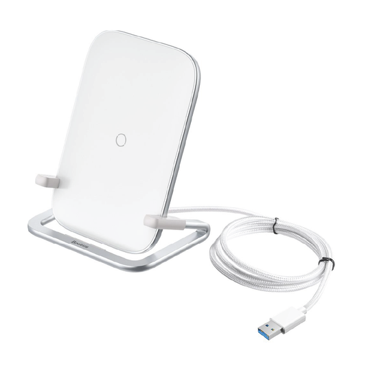 Baseus Rib Horizontal and Vertical Holder Wireless Charging 15W