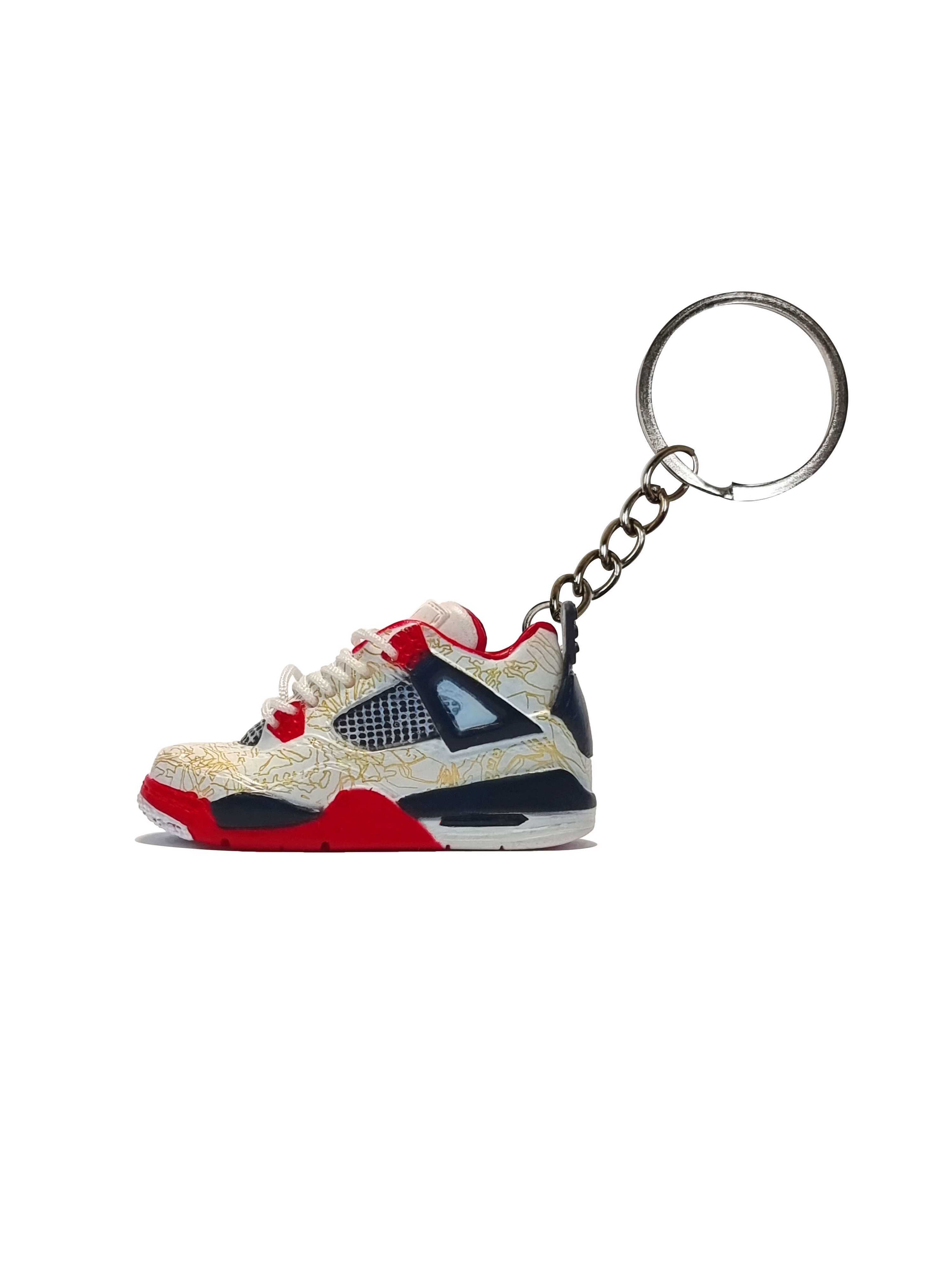 Jordan 4 retro white sales laser