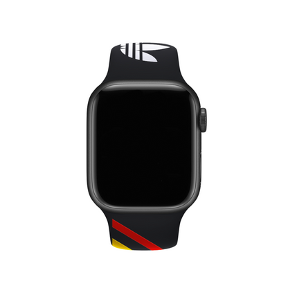 Apple Watch AD Stripes Band Black