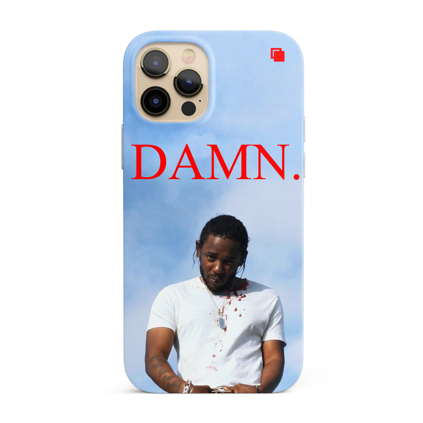iPhone CP Print Case Kendrick Lamar Damn Clouds