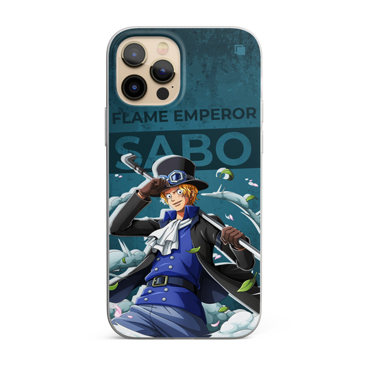iPhone CP Print Case One Piece Flame Emperor Sabo