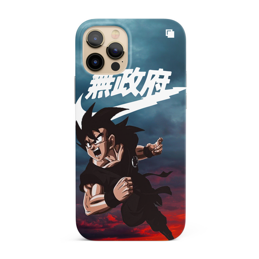iPhone CP Print Case Goku Run