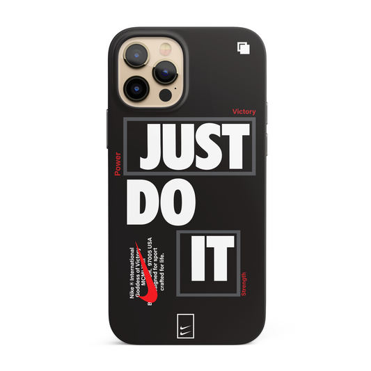 iPhone CP Print Case Just Do It