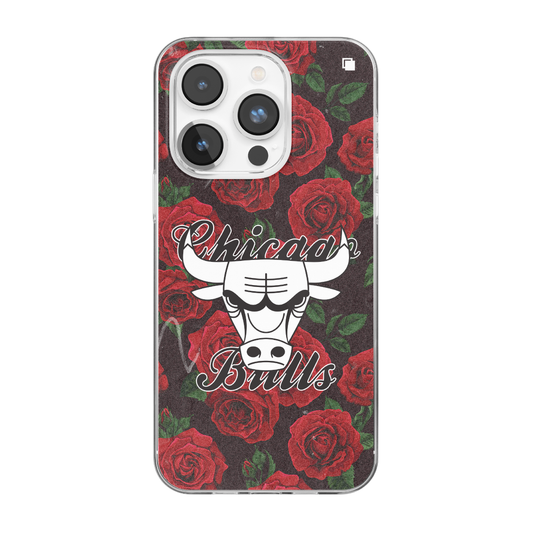iPhone CP Print Case MJ Chicago Bulls Roses
