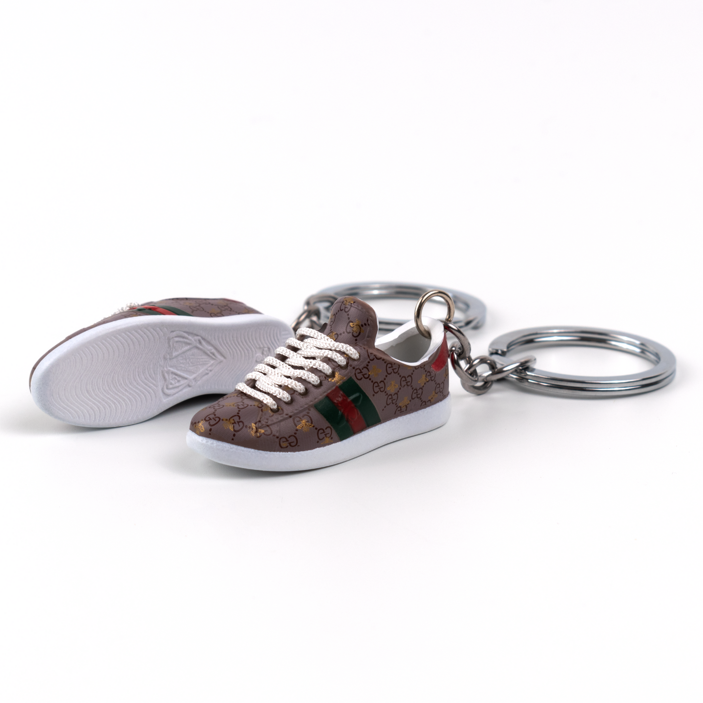 GG Ace Sneakers with Bee (Green/Red/Brown)