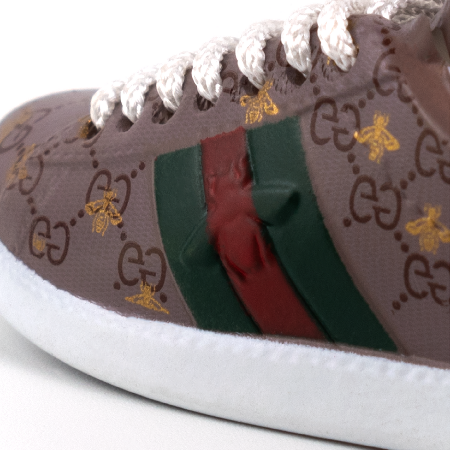 GG Ace Sneakers with Bee (Green/Red/Brown)