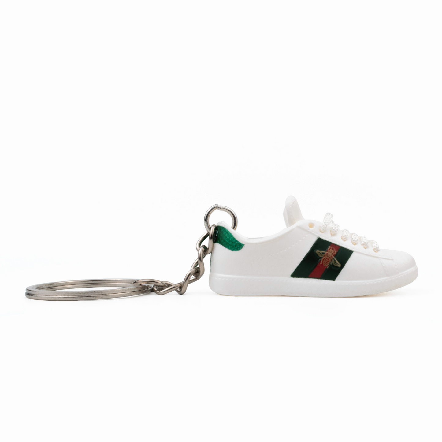 GG Ace Sneakers with Bee (Green/Red/White)