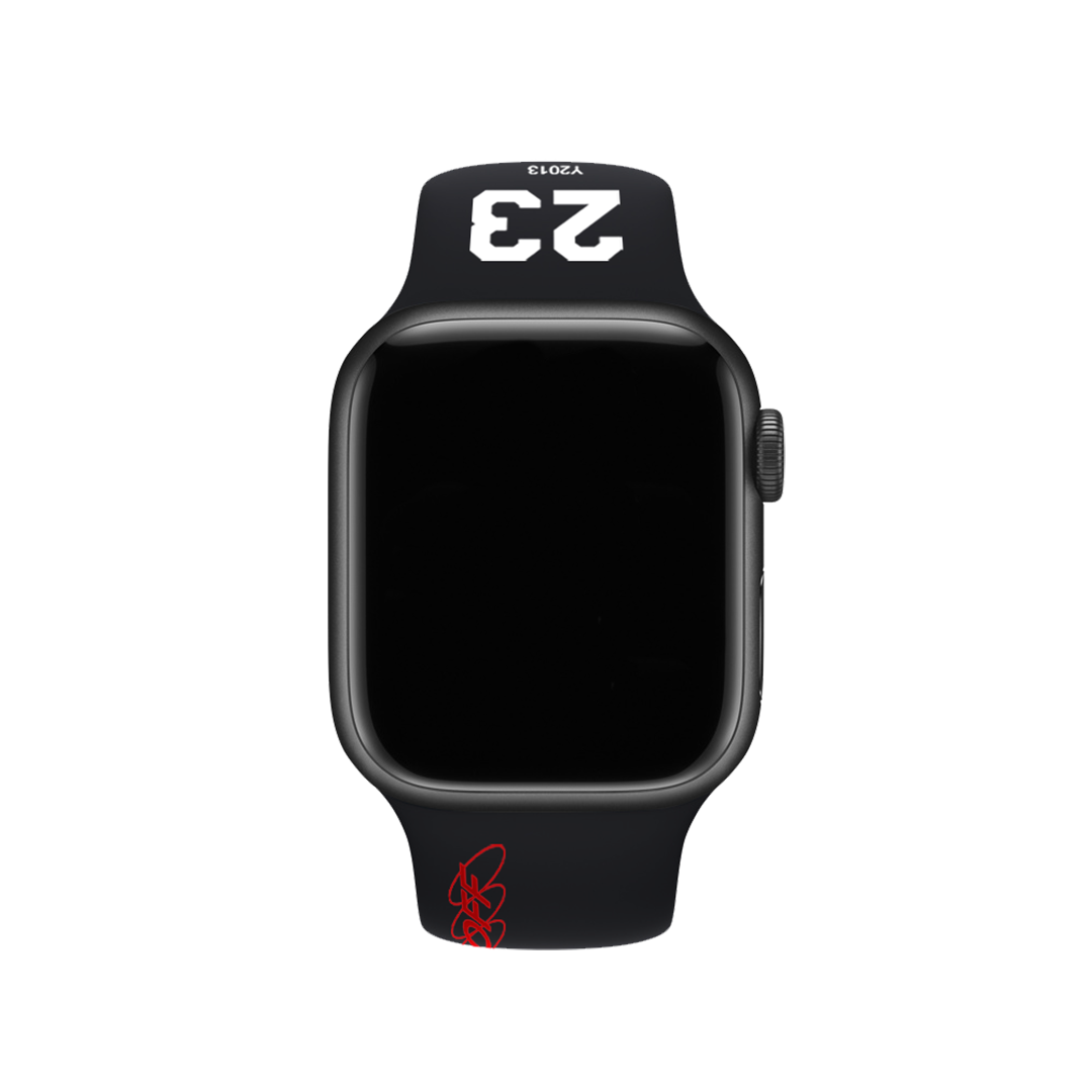 Apple Watch OW Jordan 23 Band Black