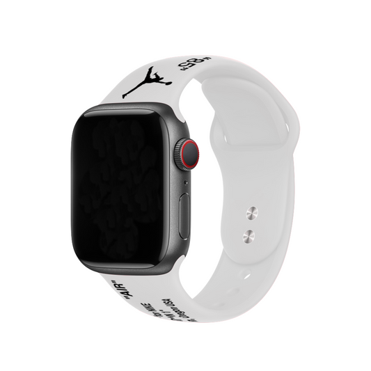 Apple Watch OW Jordan Band White