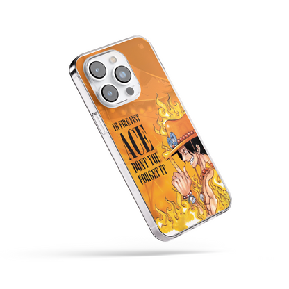 iPhone CP Print Case One Piece Ace Ember