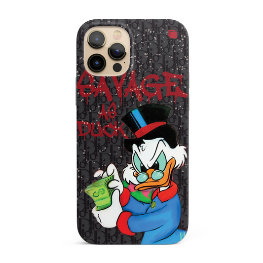 iPhone CP Print Case Savage as Duck