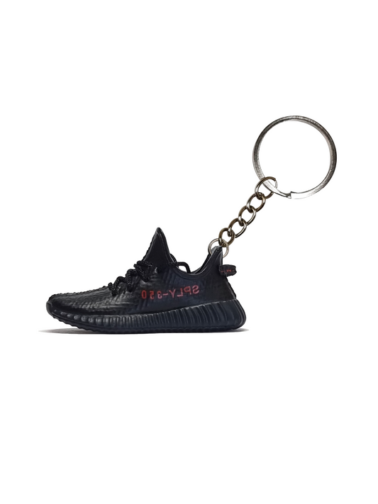 YZY Boost 350 Bred (Black/Red Text)