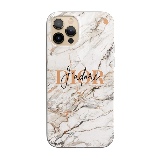 iPhone CP Print Case CD Marble Sand