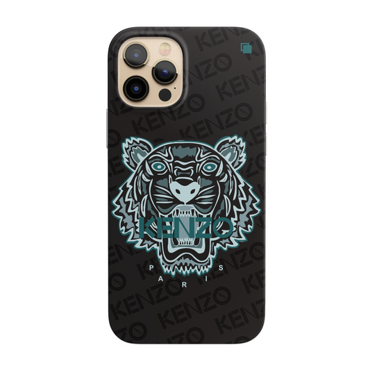 iPhone CP Print Case KNZ Tiger Teal