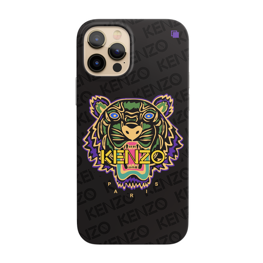 iPhone CP Print Case KNZ Tiger Multicolour
