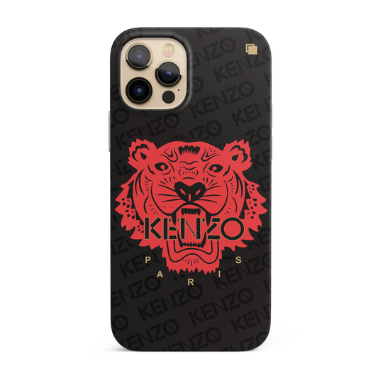 iPhone CP Print Case KNZ Tiger Origami