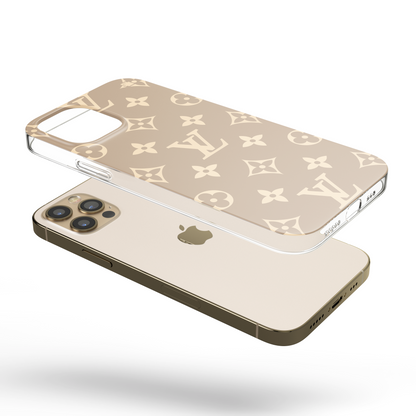 iPhone CP Print Case LV Tanned