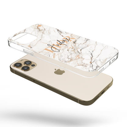 iPhone CP Print Case CD Marble Sand
